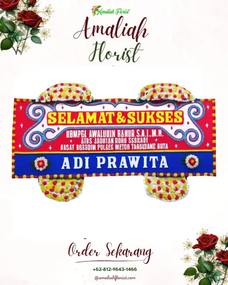Papan Bunga Ucapan Selamat Simbangjati